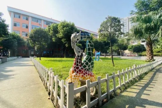 棠湖艺高校园一角 棠湖艺高校园一角